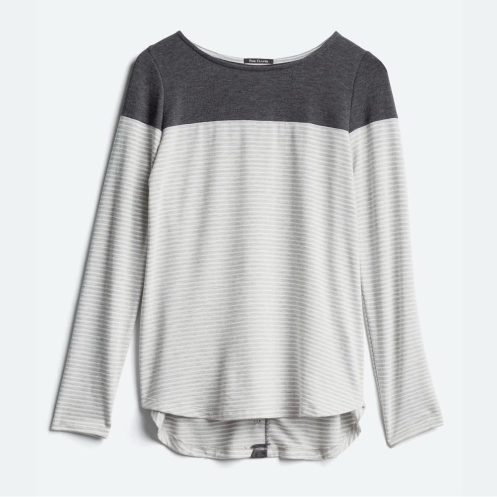 Pink Clover Lexie Button Back Knit Top